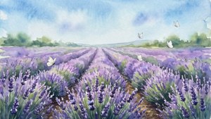 Lavender Field Dream