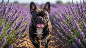 Lavender Field Frenchie