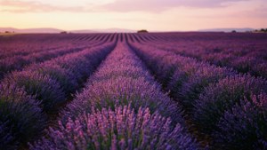 Lavender Field Meadow