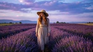 Lavender Field Romance