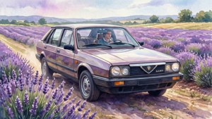 Lavender Fields Art
