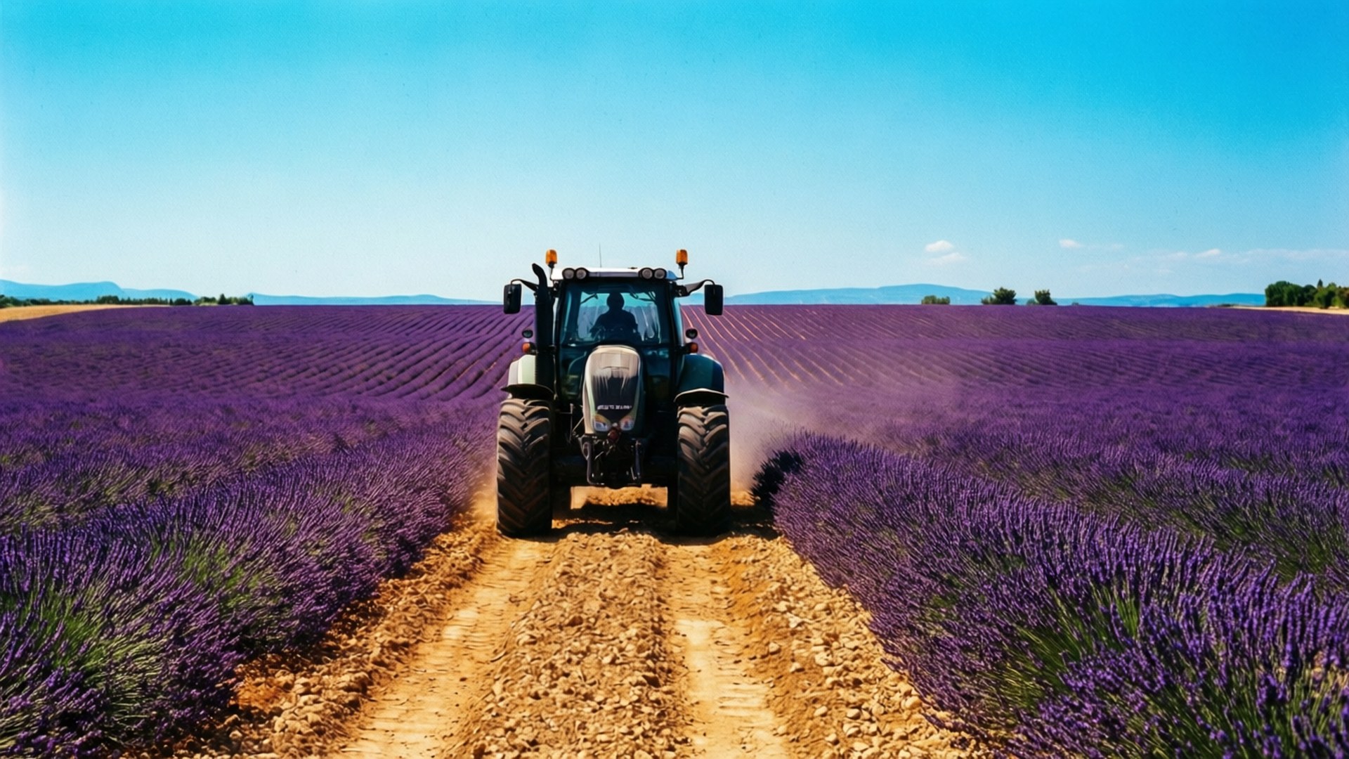 Lavender Fields Forever by Wallpapers.art Studio