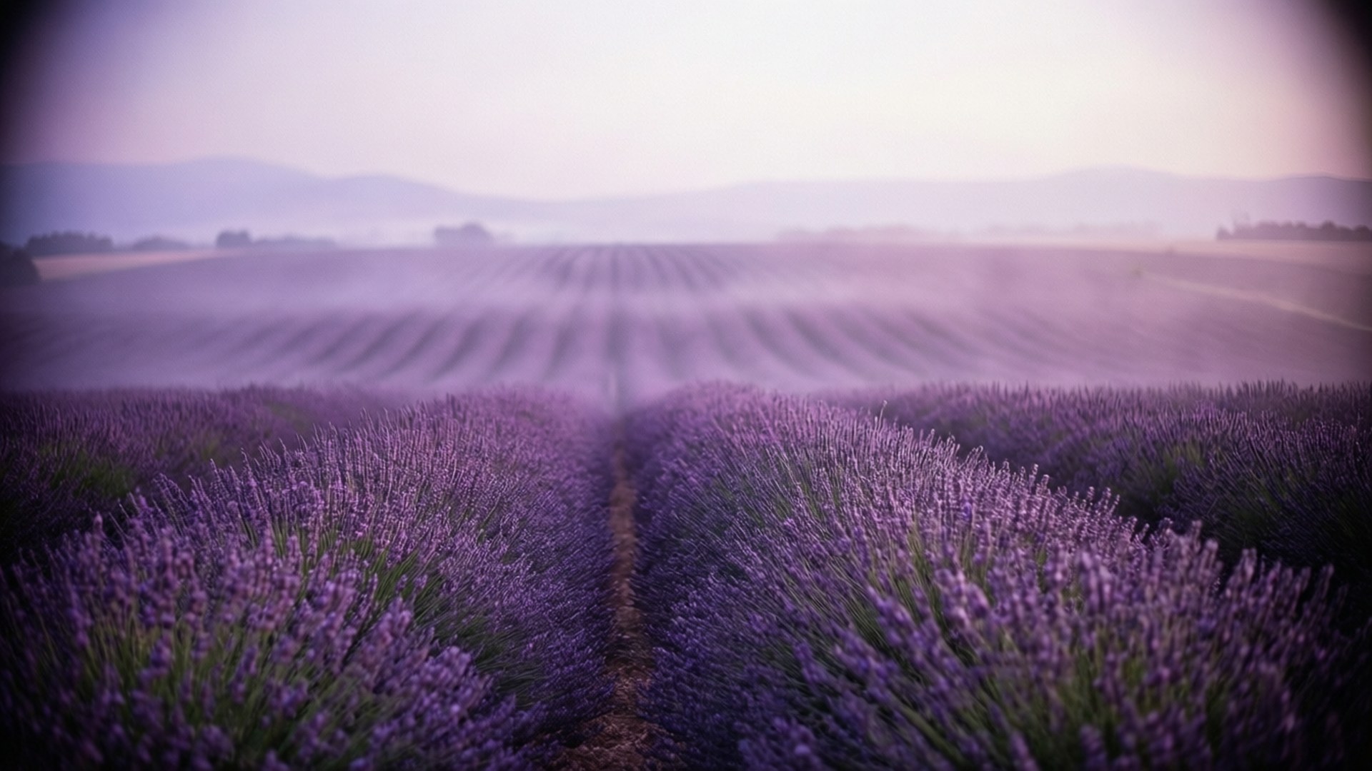 Lavender Fields Forever by Wallpapers.art Studio
