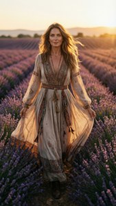 Lavender Fields Sunset Dream