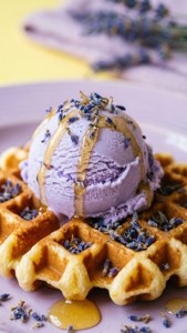 Lavender Honey Waffle