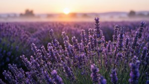 Lavender June Sunrise