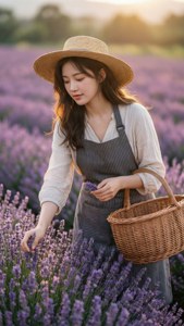 Lavender Picking