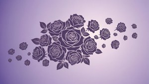 Lavender Rose Scatter