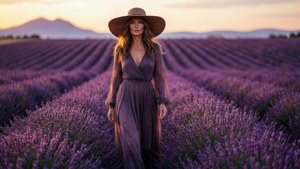 Lavender Sunset