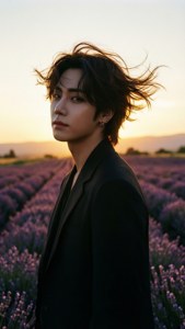 Lavender Sunset