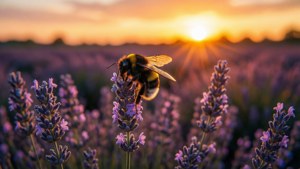 Lavender Sunset Bumblebee