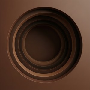 Layered Brown Circles