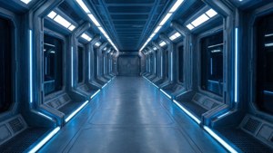 Lazer Barrier Corridor