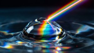 Lazer Droplet Refraction