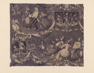 Le Bal (The Costume Ball) (Furnishing Fabric)