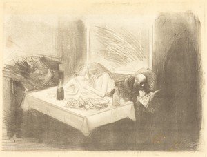 Le cabinet particulier (4e planche) (The Private Room) (fourth plate)