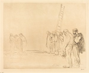 Le calvaire (2e planche) (Calvary) (second plate)
