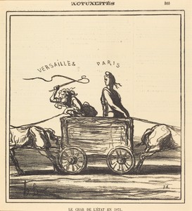Le char de l'état en 1871