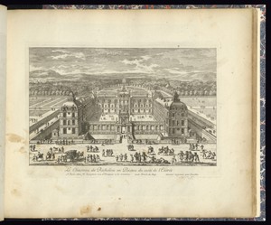Le Chasteau de Richelieu en Poictou du costé de l’Entrée