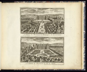 Le Château de Montmirel en Champagne, du côté de l’entrée (Upper Plate)