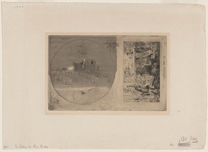 Le Chateau des Hiboux; Ex-libris de Léon Lerey