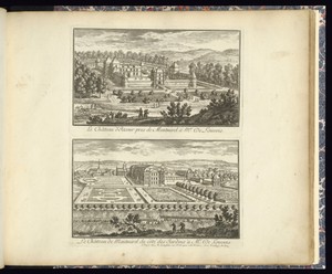 Le Château d’Iscour pres de Montmirel à Mr. De Louvois (Upper Plate)