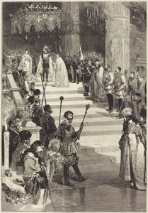 Le Couronnement de l'Empereur Alexandre III de Russie (27 Mai)