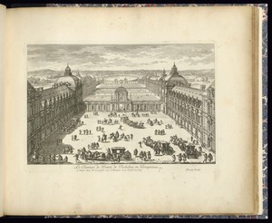 Le Derriere de l’Entrée de Richelieu en Perspective