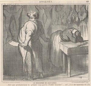 Le désespoir des bouchers