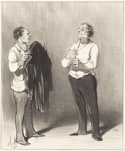 (Le Domestique) - Monsieur ferait bien...