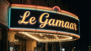 Le Gamaar Cinema Marquee