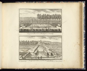 Le Grand Bassin du Boulingrin à Chantilly (Upper Plate)