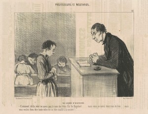 Le leçon d'histoire