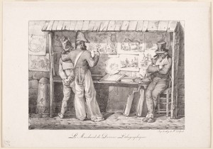 Le Marchand de dessins lithographiques (The Lithograph Seller)
