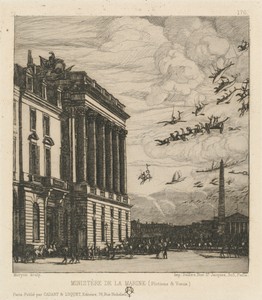 Le Ministère de la Marine, Paris (The Admiralty, Paris)