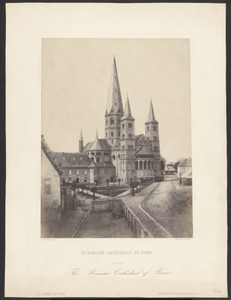 Le Munster Cathédrale de Bonn. / The Munster Cathedral of Bonn.