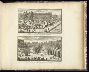 Le Parterre des Grenoüilles à Chantilly (Upper Plate)