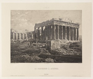 Le Parthenon à Athèns