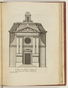 Le Portail de la Chapelle de Monsieur de Montmorency, fait à Molins en Bourbonnois