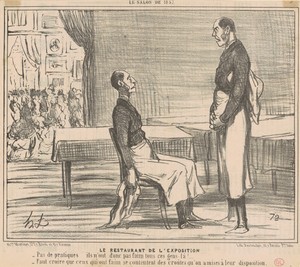Le restaurant de l'exposition