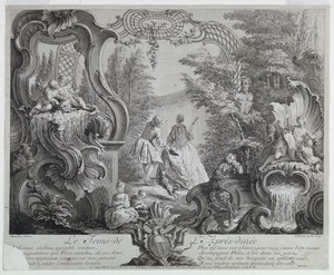 Le Temps de L'Après-dîné, from a set of the hours of the day