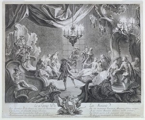 Le Temps De La Soirée, from a set of the hours of the day