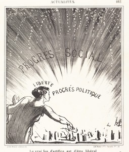 Le vrai feu d'artifice est d'être libéral