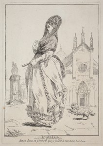 Le Zendale (Woman in a Hood, or the Woman Returning from Church)