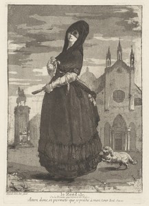 Le Zendale (Woman in a Hood, or the Woman Returning from Church)