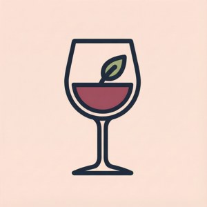 Leaf Decor Wine Glass