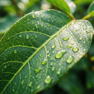 Leaf Dewdrops