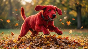 Leaf Pile Fun