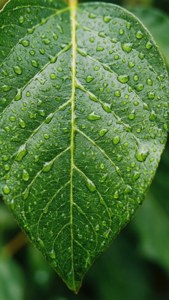 Leaf Veins Macro
