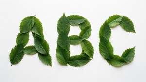 Leafy ABC Nature